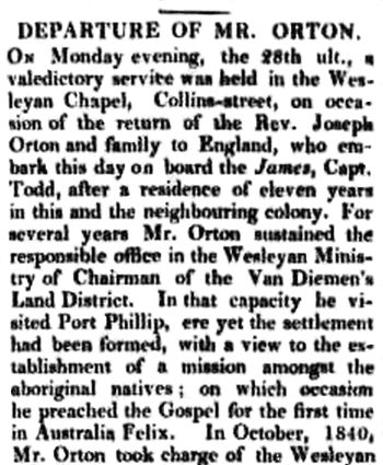 [Port Phillip Gazette]